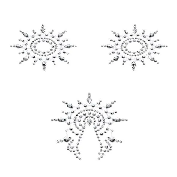 Пестіс з кристалів Petits Joujoux Gloria set of 3 - Silver