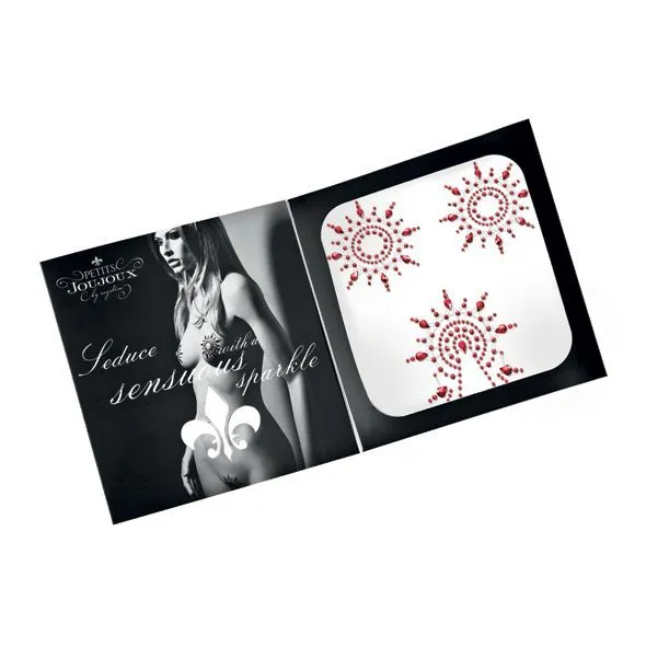 Пестіс з кристалів Petits Joujoux Gloria set of 3 - Red
