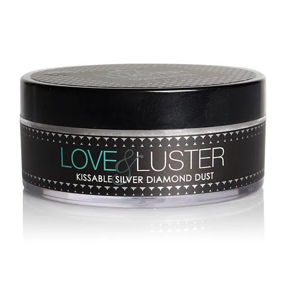 Їстівна мерехтлива пудра для тіла Sensuva - Love & Luster Kissable Diamond Dust (18 г)