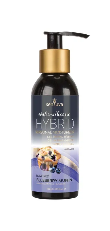 Лубрикант гібридний Sensuva Hybrid Formula Blueberry Muffin, 125 мл