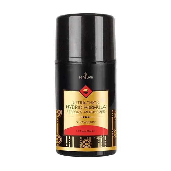 Лубрикант Sensuva Ultra-Thick Hybrid Formula Strawberry, 100 мл