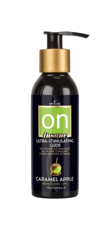 Лубрикант Sensuva Ultra-Stimulating On Insane Caramel Apple, 125 мл
