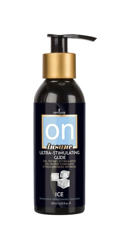 Лубрикант Sensuva Ultra-Stimulating ON Insane Ice, комбінована основа, 125 мл