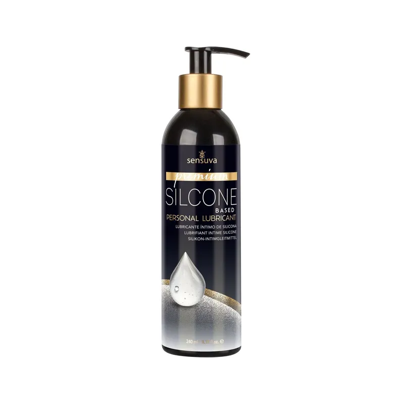 Силіконова змазка Sensuva Premium Silicone (240 мл), без гліцерину, парабенів і ментолу