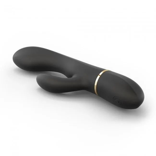 Вібратор-кролик Dorcel Glam Rabbit, гнучкий стовбур, стимуляція точки G, 2 мотори