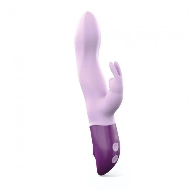 Вібратор-кролик Love To Love Hello Rabbit Violet з гнучким стовбуром, 2 мотори