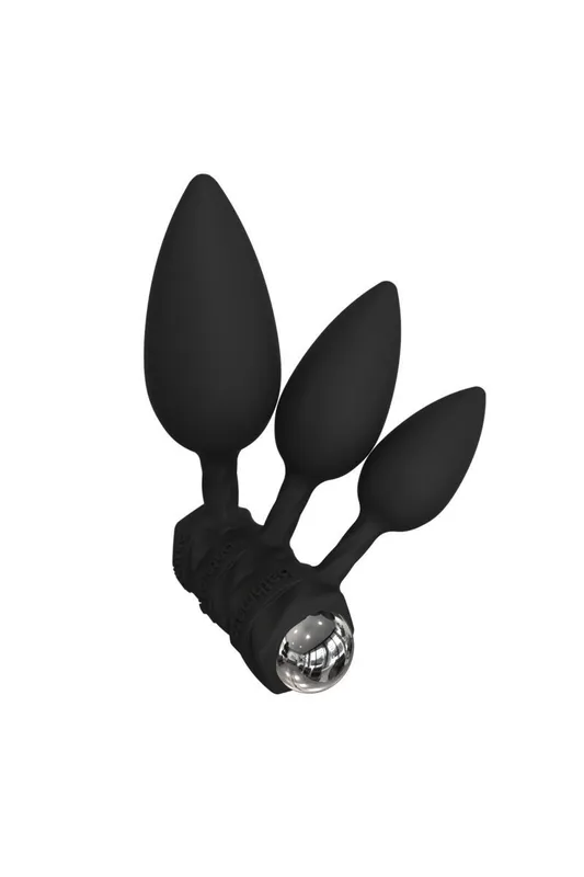 Набір анальних вібропробок Bathmate Anal Training Plugs VIBE, 3 розміри