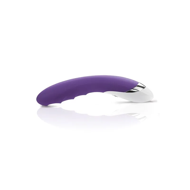 Вібратор Mystim Sassy Simon Purple з двома моторами, фіолетовий