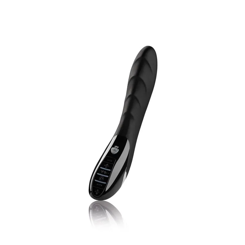 Вібратор з електростимуляцією Mystim Sizzling Simon eStim Black