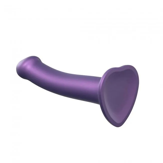 Насадка для страпона Strap-On-Me Mono Density Dildo Violet M, діаметр 3,3 см