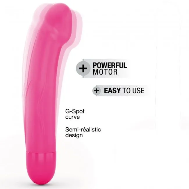 Вібратор Dorcel Real Vibration M Magenta 2.0, діаметр 3,7 см, для точки G