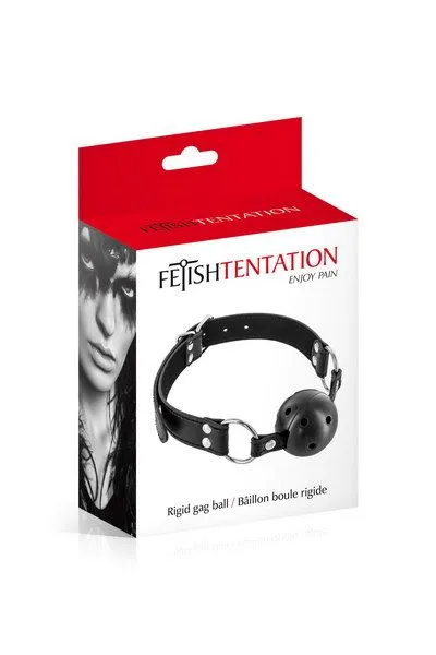 Кляп Fetish Tentation Rigid Gag Ball з отворами для дихання
