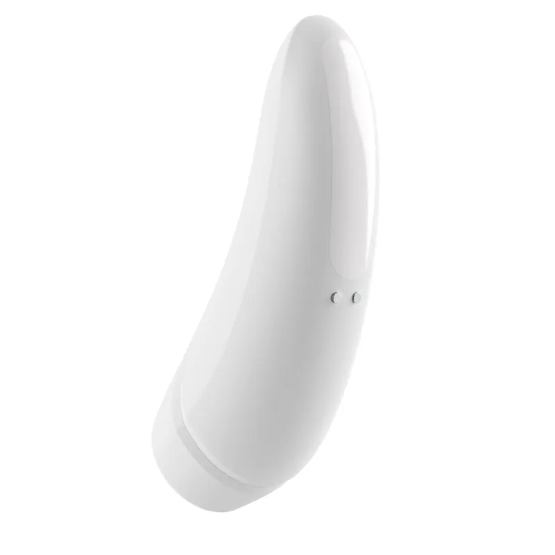 Вакуумний кліторальний стимулятор Satisfyer Curvy 1+ White з керуванням через смартфон