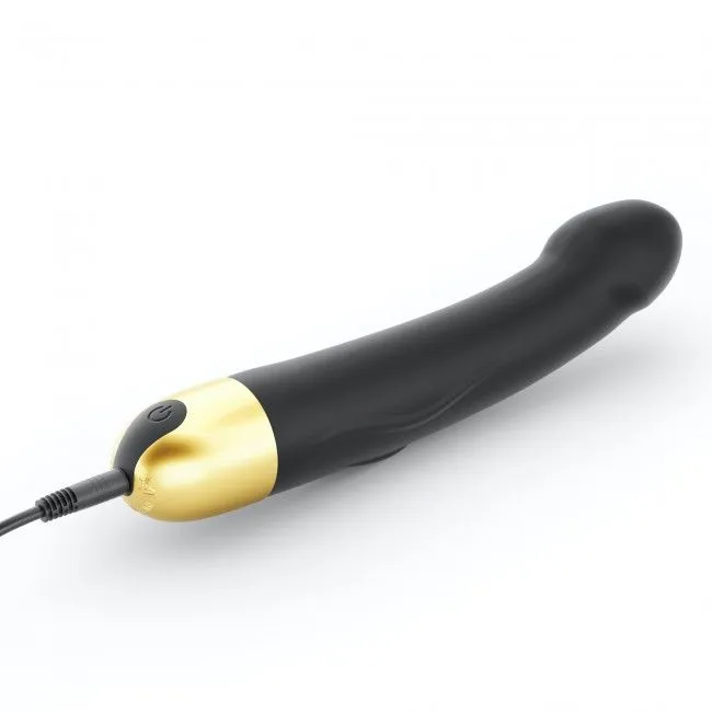 Вібратор Dorcel Real Vibration M Gold 2.0, діаметр 3,7 см, для точки G