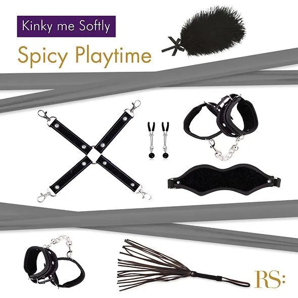 Набір для BDSM RIANNE S — Kinky Me Softly Black, кейс 31×40 см