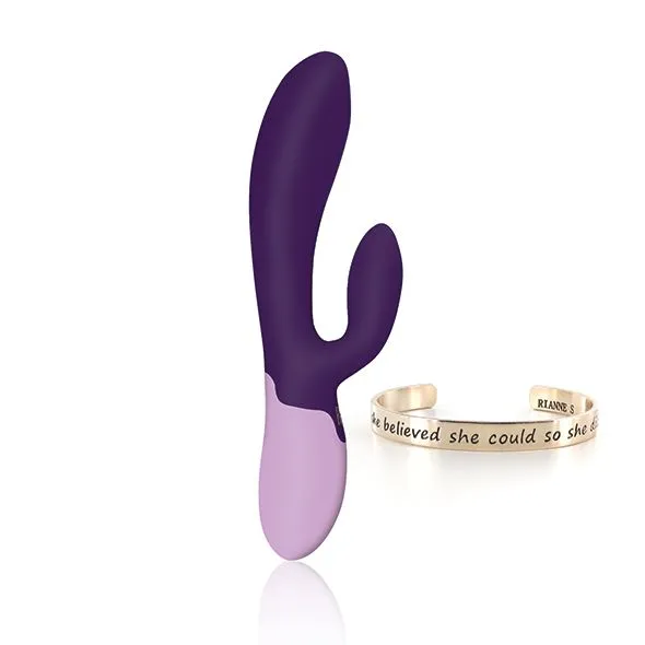 Вібратор-кролик Rianne S Xena Rabbit Vibrator Purple/Lilac з підігрівом