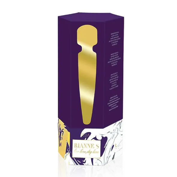 Вібромасажер RIANNE S Bella Mini Body Wand, фіолетовий