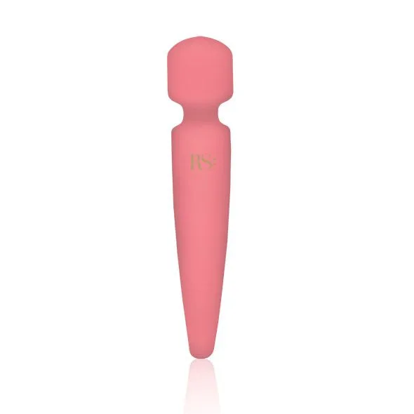Вібромасажер RIANNE S Bella Mini Wand Coral, 10 режимів, силікон
