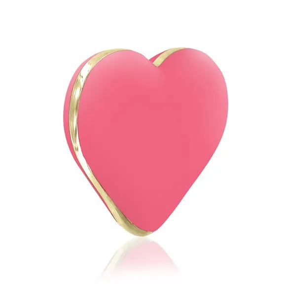 Вібратор-сердечко Rianne S Heart Vibe Coral, 10 режимів, силікон