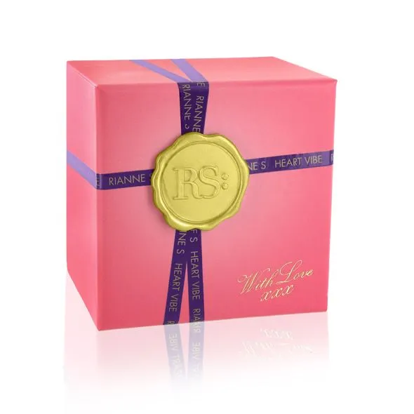 Вібратор-сердечко Rianne S Heart Vibe Coral, 10 режимів, силікон