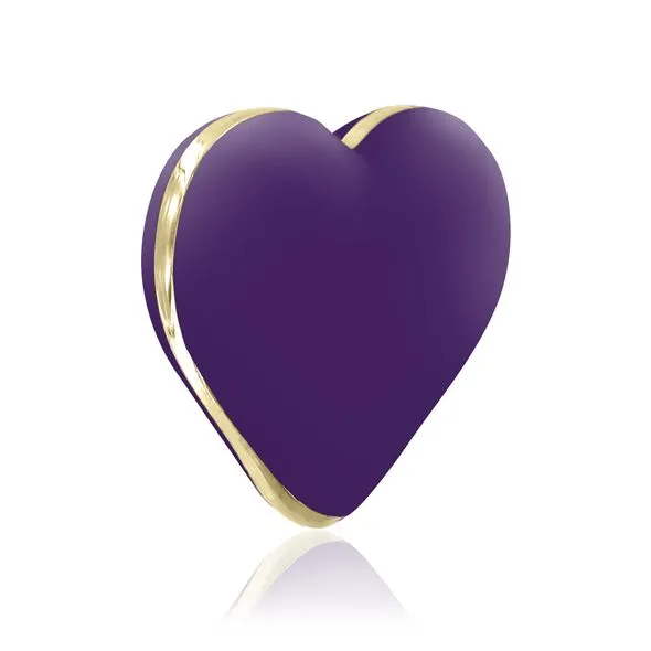 Вібратор-сердечко Rianne S Heart Vibe Purple, 10 режимів, силікон, подарункове пакування