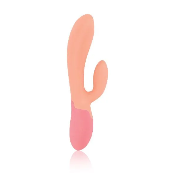 Вібратор-кролик RIANNE S Xena Rabbit Vibrator Peach/Coral з підігрівом