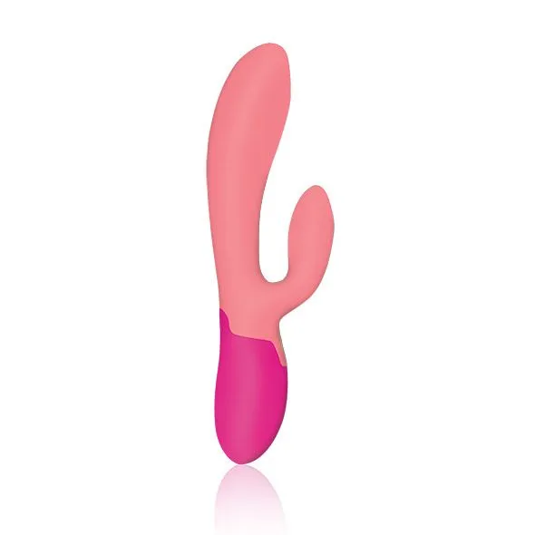 Вібратор-кролик Rianne S Xena Rabbit Vibrator Coral/Rose з підігрівом