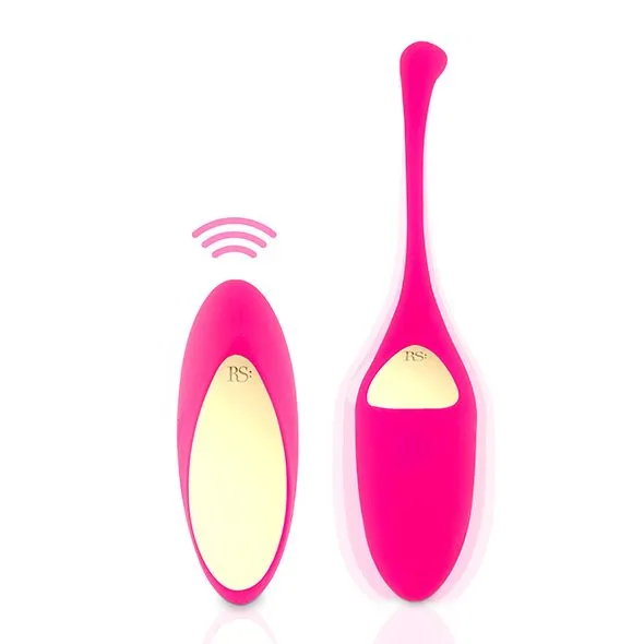 Віброяйце Rianne S Pulsy Playball Deep Pink з вібропультом ДК