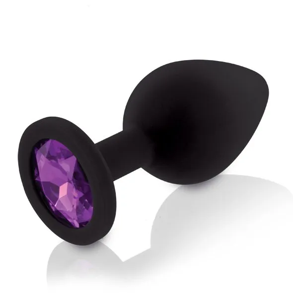 Набір анальних пробок RIANNE S Booty Plug Set (3 розміри, силікон, стрази)