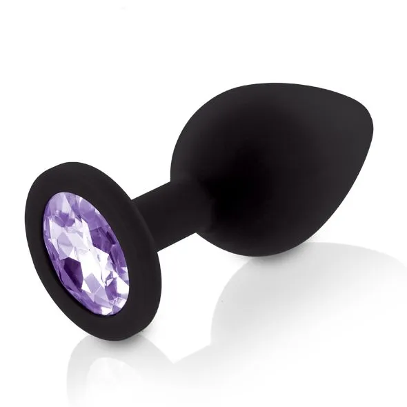 Набір анальних пробок RIANNE S Booty Plug Set (3 розміри, силікон, стрази)