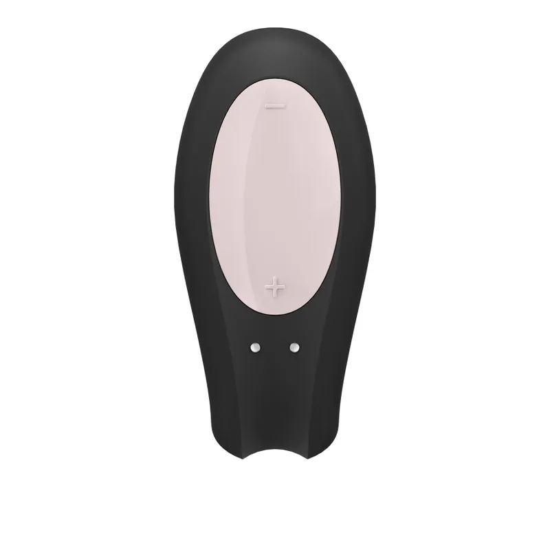 Смарт-вібратор для пар Satisfyer Double Joy Black із широким кліторальним стимулятором