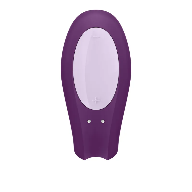 Смарт-вібратор для пар Satisfyer Double Joy Violet із широким кліторальним стимулятором