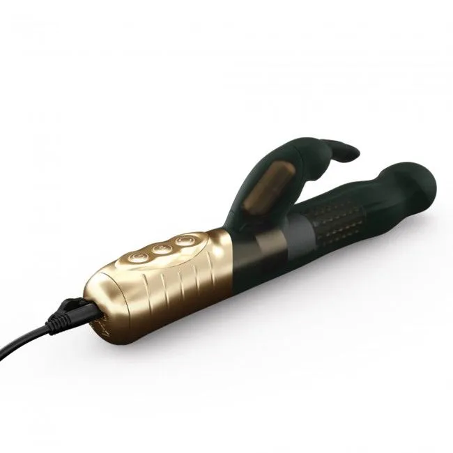 Вібратор-кролик Dorcel Baby Rabbit Gold 2.0 з перлинним масажем, Франція