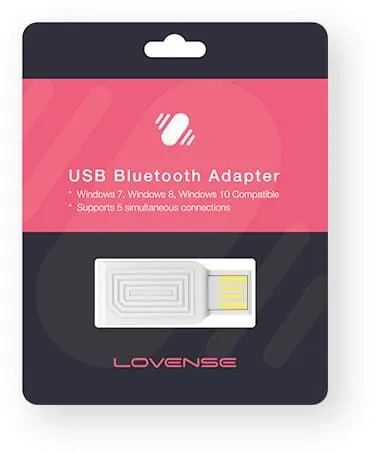 Bluetooth-адаптер Lovense USB, білий