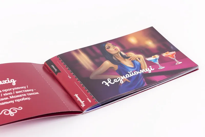 Чекова книжка пристрасних бажань FunGamesShop, 26 завдань для пар