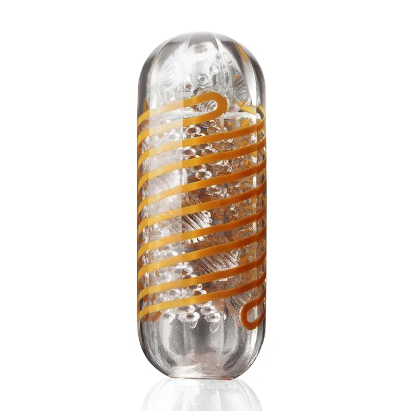 Мастурбатор Tenga Spinner 05 Beads з обертовою спіраллю
