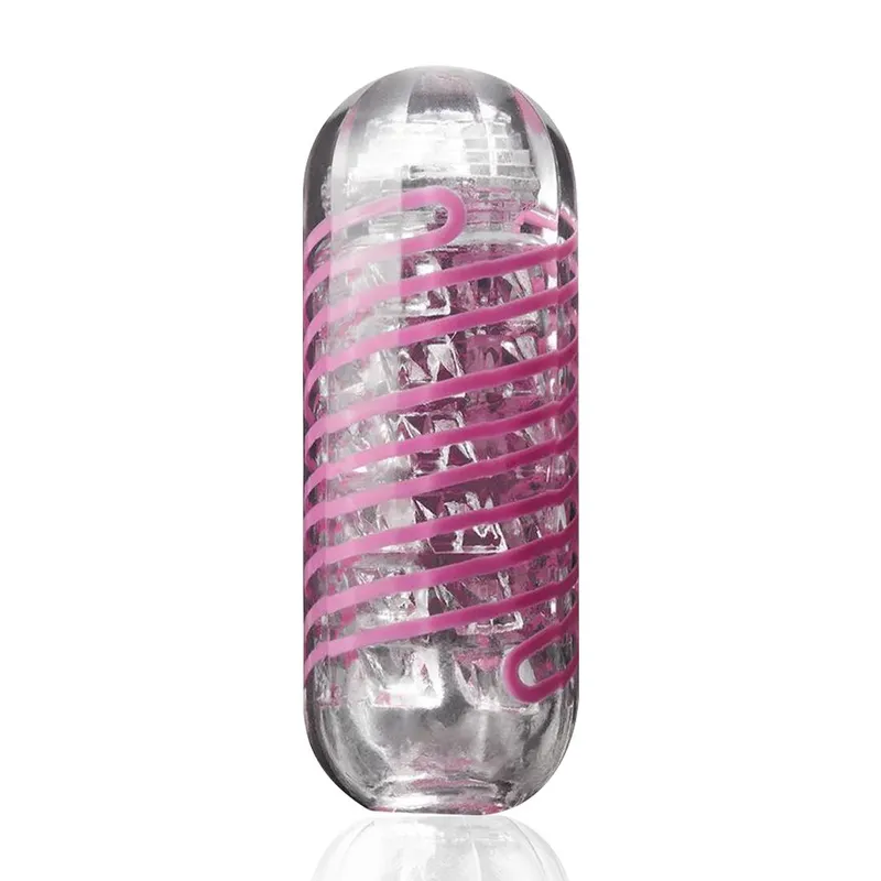 Мастурбатор Tenga Spinner 06 Brick з пружною спіраллю всередині