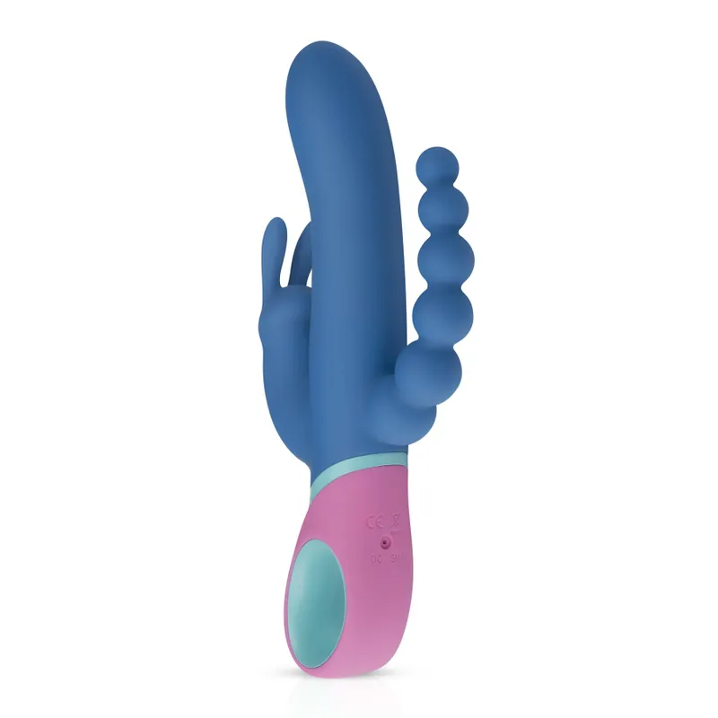 Вібратор-кролик PMV20 Vice - Double Vibrator з ротацією та анальним стимулятором
