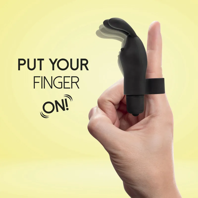 Насадка на палець FeelzToys Magic Finger Vibrator Black