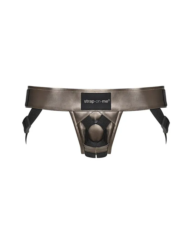 Трусики для страпона Strap-On-Me Leatherette HARNESS CURIOUS