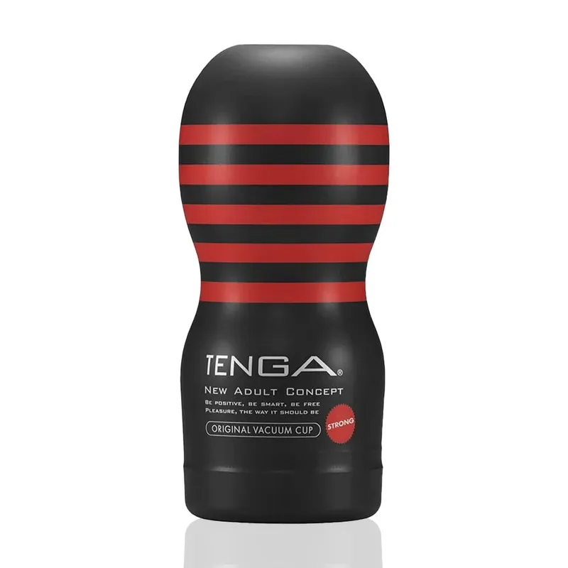 Мастурбатор Tenga Deep Throat Cup Strong з вакуумною стимуляцією