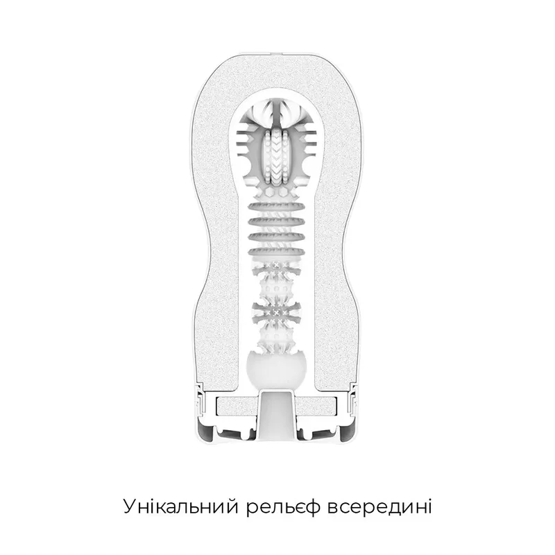 Мастурбатор Tenga Deep Throat Cup Strong з вакуумною стимуляцією