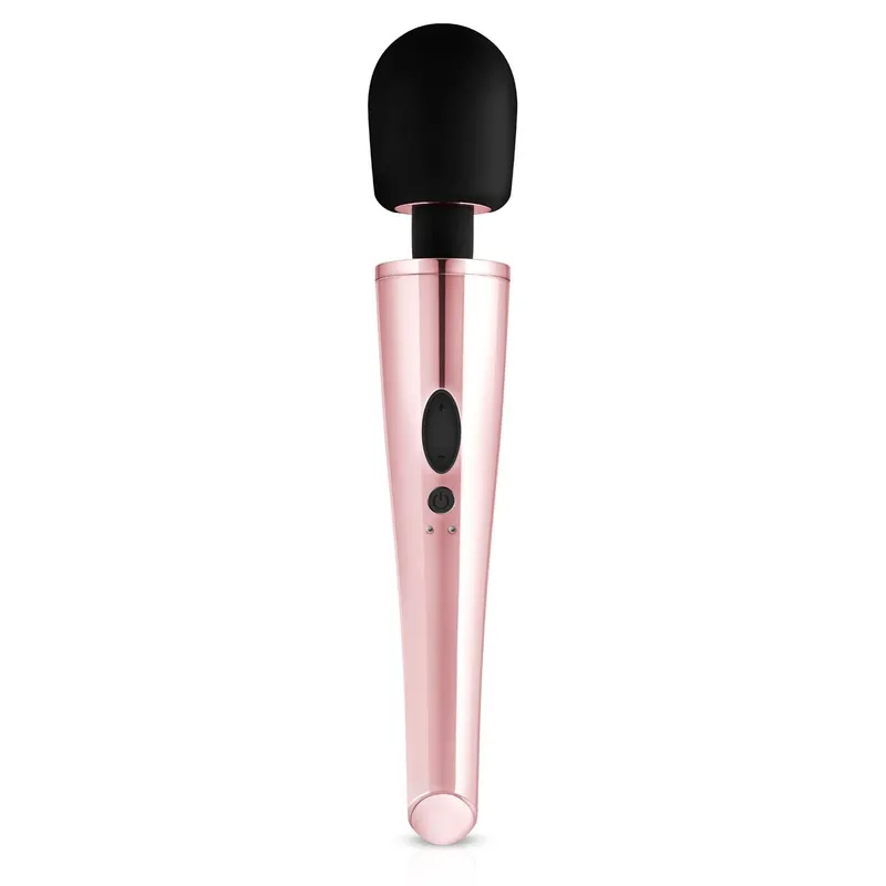 Вібромасажер-мікрофон Rosy Gold Nouveau Wand Massager, рожеве золото