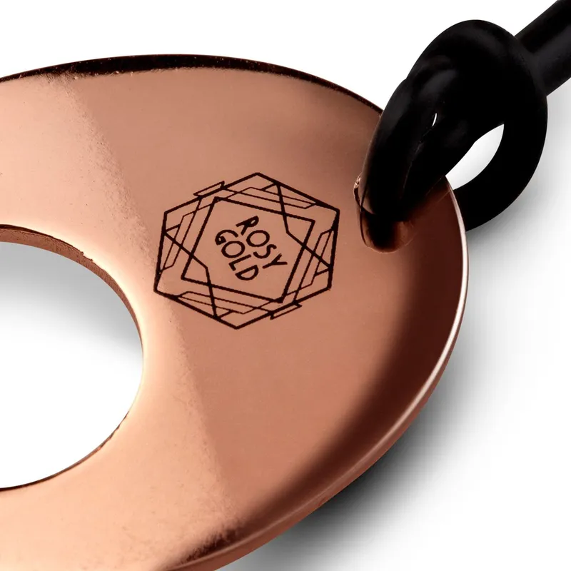 Вагінальні кульки Rosy Gold Nouveau Kegel Balls, метал, 376 г, діаметр 2,8 см