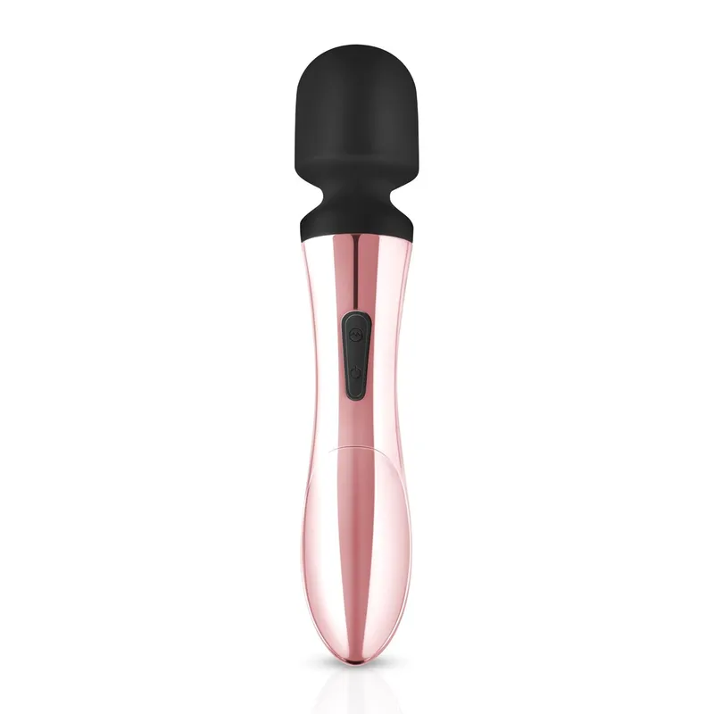 Вібромасажер Rosy Gold Nouveau Curve Massager, рожеве золото