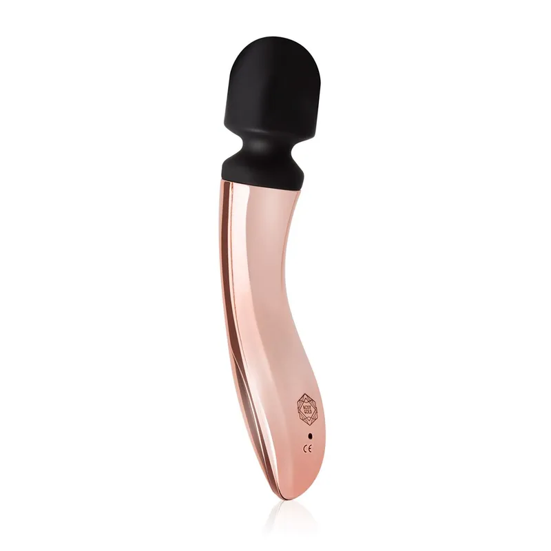 Вібромасажер Rosy Gold Nouveau Curve Massager, рожеве золото