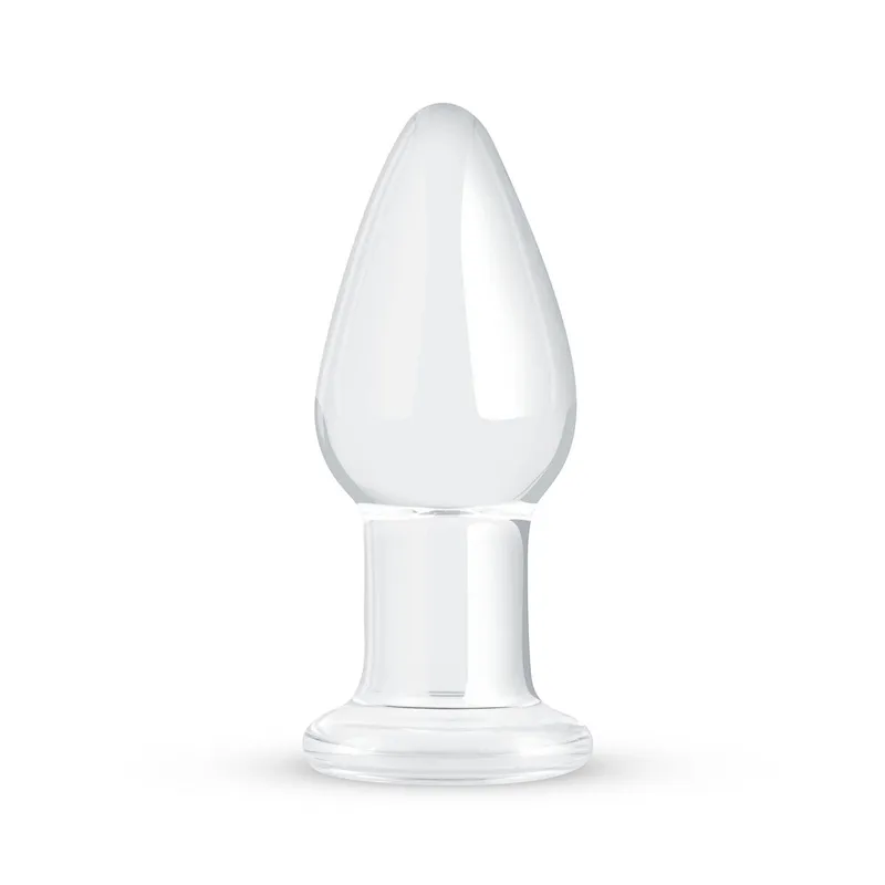 Анальна пробка Gildo Glass Buttplug No. 24, скло