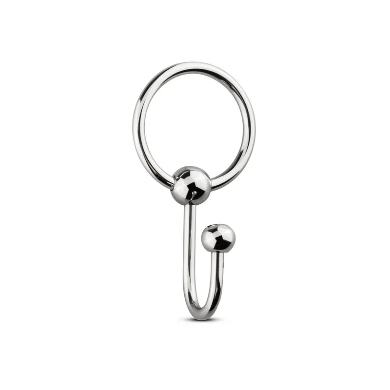 Уретральна вставка з кільцем Sinner Gear Unbendable - Sperm Stopper Solid, 3,2 см
