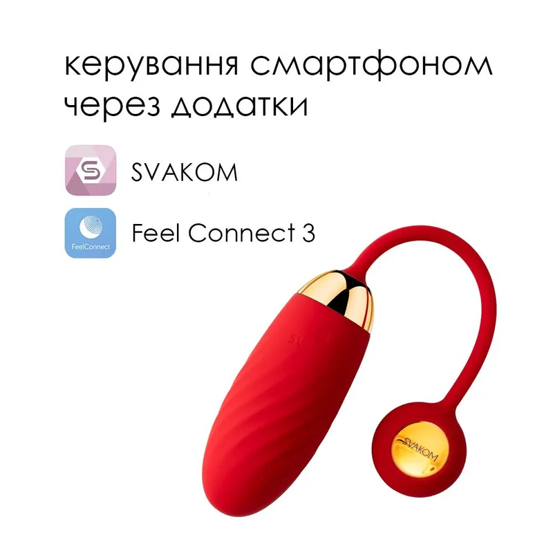 Віброяйце Svakom Ella Neo з керуванням через смартфон