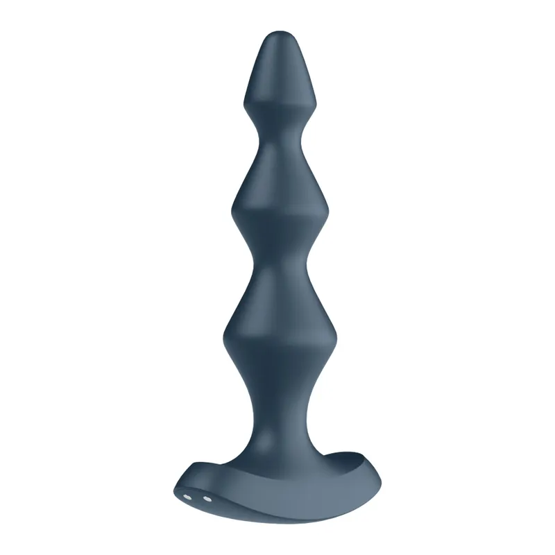 Анальний стимулятор-намистини Satisfyer Lolli-Plug 1 Dark teal з двома моторами